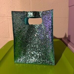 Glittery blue Tote Bag